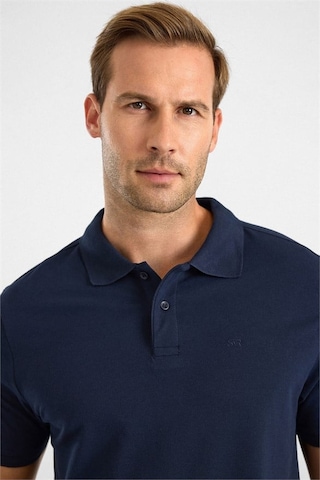 Süvari Lacivert Slim Düz Baskısız Pike Düğmeli Polo Yaka Tişört Sts1014000019-m09
