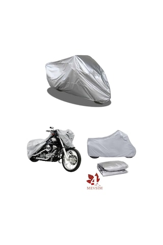 Arora Safari 50 Gri Motosiklet Brandası Premium Kalite