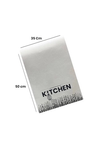 Valerine Life Kişiye İsme Özel Kitchen Mutfak Kurulama Ve Fırın Beyaz El Havlusu %100 Pamuklu 35x50c Beyaz