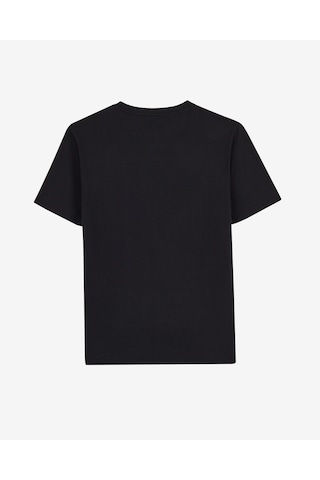 Skechers M Regular Box Logo T-shirt Erkek Siyah S2620057-3817
