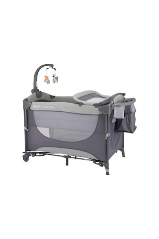 Kraft Denver Plus Anne Yanı Oyun Parkı 63x105 Cm - Gri