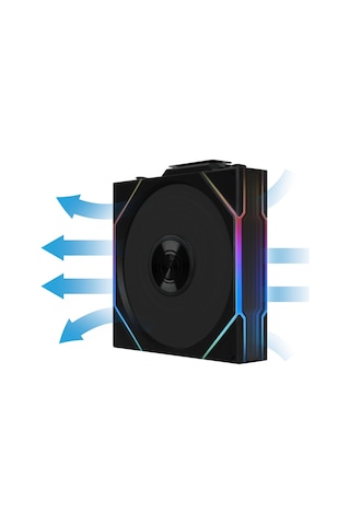Lian Li Unı Fan Reverse Tl Wıreless 1x120mm Siyah Kasa Fanı Azaz0llı0094