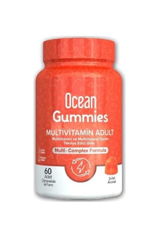 Orzax Ocean Gummies Multivitamin Adult 60 Çiğnenebilir Jel Form