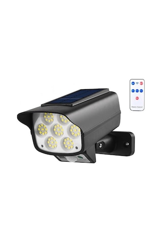 UpWay Sahte Kamera Görünümlü Güneş Enerjili 63 LED Solar Lamba Ay