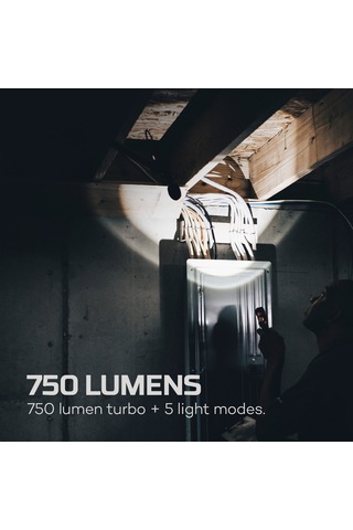 Nebo Master Fl750 Şarjlı El Feneri 750 Lümen Flt-1018-g Siyah