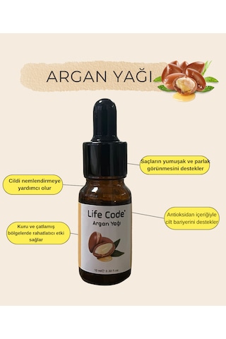 %100 Argan Yağı 10 ML