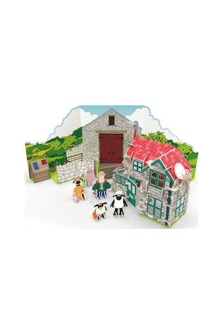 Playpress - Story Playset - Shaun The Sheep Mossy Bottom