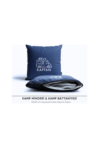 Argeus Kamp Minderi & Katlanabilir Polar Kamp Battaniyesi - Tv Battaniye - Acil Durum Battaniyesi - 200  x 180 CM