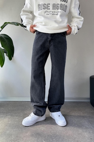 Flaw Basic Antrasit Baggy Jean-16674 Antrasit