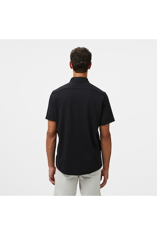 Nautica Erkek Siyah Classic Fit Gömlek Düz W55416t Siyah