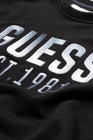 Guess Erkek Siyah Sweatshirt Siyah