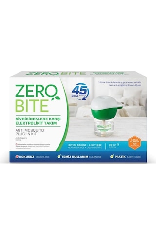 Zero Bite Elektrolikit Makine+yedek 45 Gece X 3 Adet