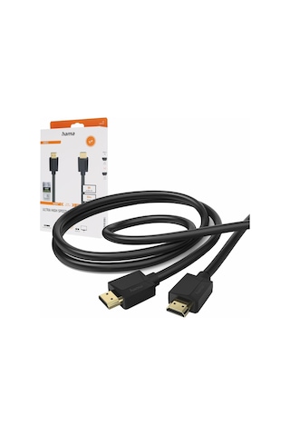 Hama Hdmi Kablosu 3 Metre Ultra Yüksek Hızlı Monitör Kablosu 4k