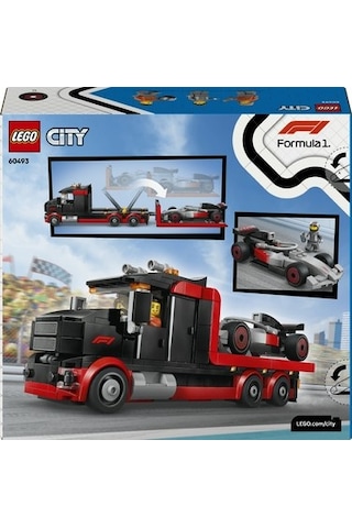 Audi F1 Yarış Arabalı F1 Sergileme Kamyonu 7 Yaş Üzeri İçin