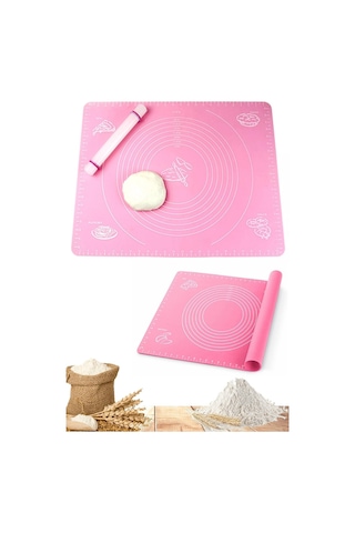 Silpat Hamur Açma Silikon Çok Amaçlı Pasta Fırın Hamur Alt Açma