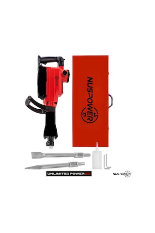 Nuspower 16 Kg Darbeli Kırıcı Delici Hilti 1800w Profesyonel Beton Kırma Makinesi