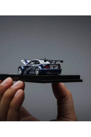 Mj Model 1/64 Bmw M3 Gtr E46 Need For Speed Most Wanted Pleksi