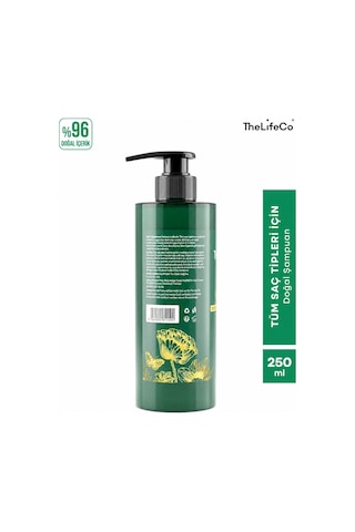 Thelifeco Derin Bakım Doğal Şampuanı 250 ML + Saç Maskesi 200 ML