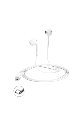 Fitplus IP15S Type-C Stereo Kablolu Kulak İçi Kulaklık