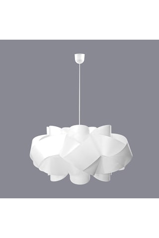 Petal Beyaz Sarkıt Avize Kolay Kurulum Beyaz