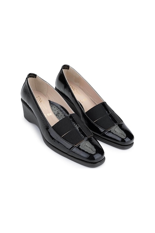 Relax Anatomic Kadın Hakiki Deri Siyah Comfort Ayakkabı 611 E6241 Bn Ayk Y25 Black Siyah