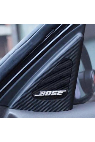 Bose Hoparlör Logo Amblem 1 Set 2 Parça Yapıştırmalı Model