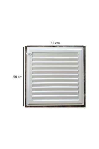 Ubm 55x56 Banyo Wc Havalandırma Menfezi Yapışkanlı Cam Menfez Hediyeli