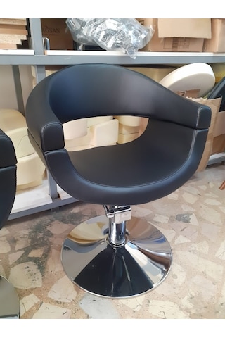 Hidrolikli Yuvarlak Taban Kauför Makyaj Koltuğu