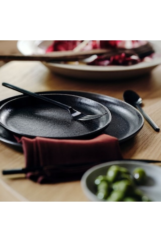 Ikea Stockholm 2025 Tabak Seti 26 Cm 2'li Siyah