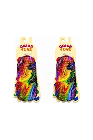 Gripptoes Kaymaz Damla Tabanlı Deniz&havuz Çorabı G1 Çok Renkli