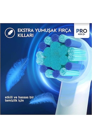Oral-b Çocuk İçin Spiderman Şarjlı Diş Fırçası Yedek Başlığı 2 Adet