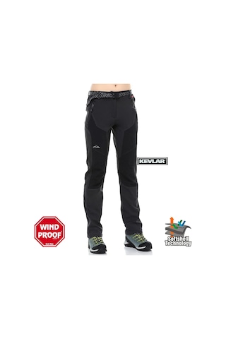 Evolite E-3127 Kadın Helinox Softshell Pantolon Siyah