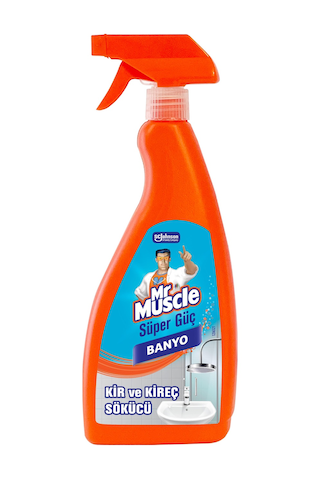Mr. Muscle Süper Güç Banyo Kir ve Kireç Sökücü 750 ML Mr. Muscle Süper Güç Banyo Kir ve Kireç Sökücü 750 ML
