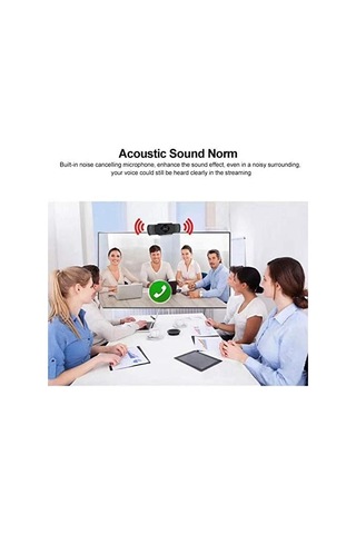 Bilgisayar Masaüstü Dizüstü Bilgisayar Dahili Stereo Mikrofon Bilgisayar Kamerası Usb Web Kamerası 720p İçin Web Kamerası