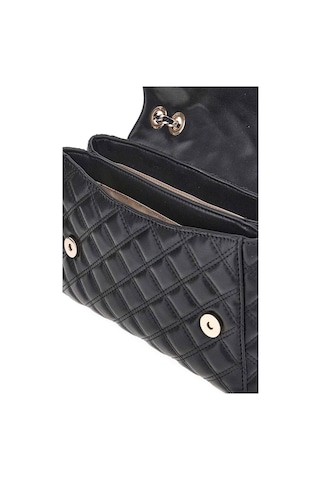 Kadın Kapitone Zincir Askılı Omuz Çantası - Siyah Siyah