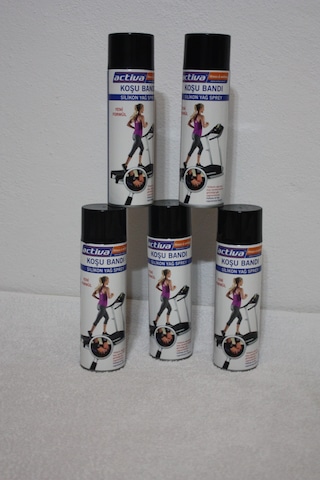 Koşu Bandı Yağı - Silikon Sprey - 500 Ml 4 Adet