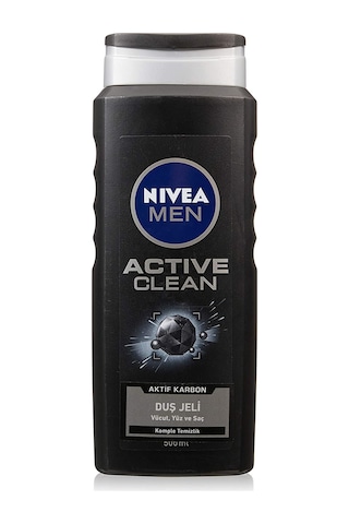 Nivea Men Active Clean Aktif Karbon Duş Jeli 500 ML