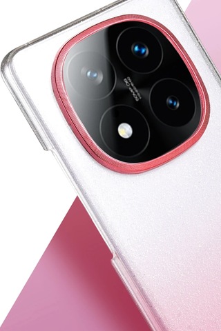 Newface - 650 - Xiaomi Redmi Note 14 Pro 5g Glossy Kapak - Csmo-tex - - Mor Diğer