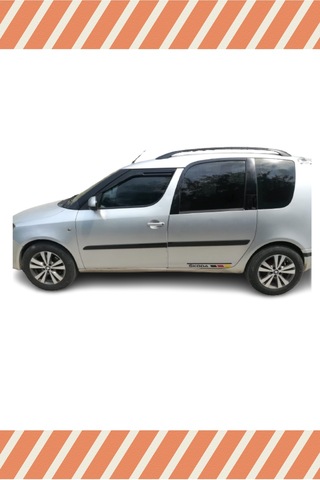 Skoda Roomster Tüm Modellerine Özel 2'li Mügen Tip Cam Rüzgarlığı