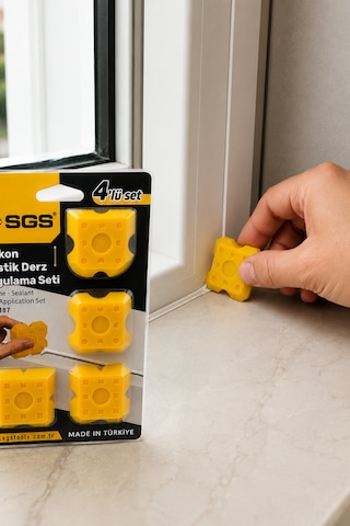 Derz Çekme Aparatı Silikon Mastik 4lü Set -
