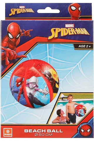 Spiderman Plaj Topu 50 Cm Kırmızı O8914692924n1