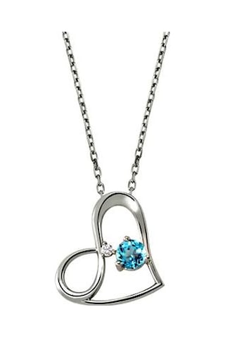 Pırlanta Sonsuzluk Kalp Kolye Gmy133