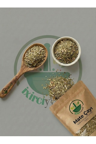 Mate Çayı Yerba Mate Mate Tea Ilex Paraguariensis Kurutulmuş Yaprak 100 G Doğal