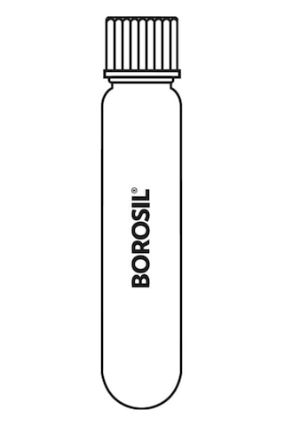 Cam Test Tüp - 16X125Mm - Pp Vida Kapaklı - Otoklavlanabilir