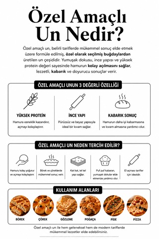 Kanıtemiz Özel Amaçlı Un 10 Kg