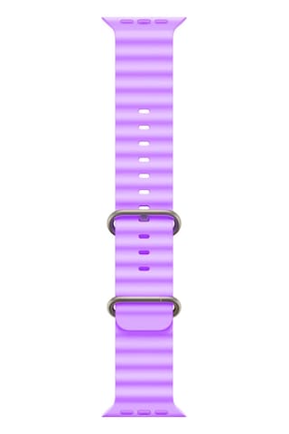 Winex 42-49mm Yeninesil Apple Uyumlu Watch Akıllı Saat Kordonu Silikon Mor