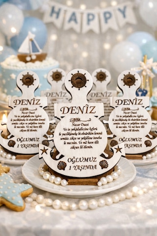 Doğum Günü Sünnet Düğün İçin Magnet Kişiye Özel 25 Adettir No 26