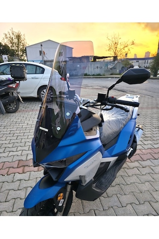 Motocam Volta Revolt Rsx7 Ön Cam 2022-2026 Model 75cm Füme Renkli 4mm