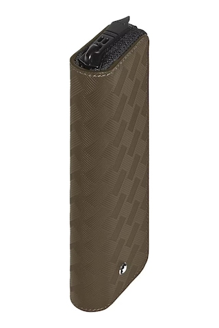Montblanc Extreme Deri Fermuarlı 1li Kalemlik 221450 Haki