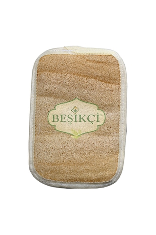 Beşikçi Büyük Kare Banyo Kabak Lifi Kesesi 23 x 15 CM